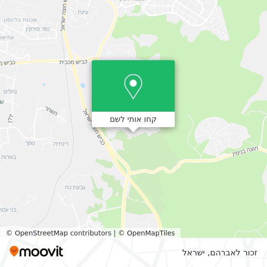 מפת זכור לאברהם