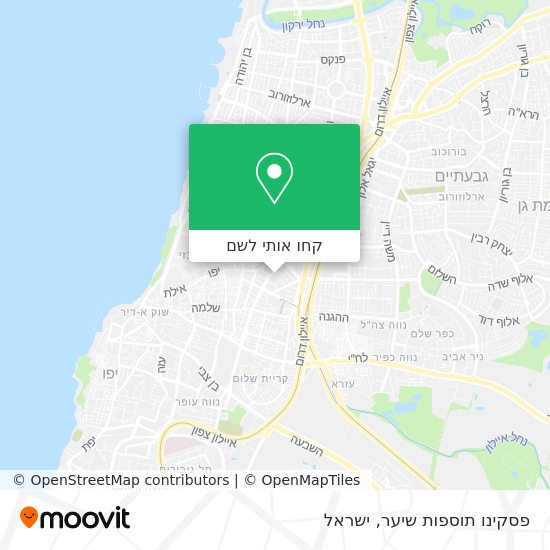 מפת פסקינו תוספות שיער