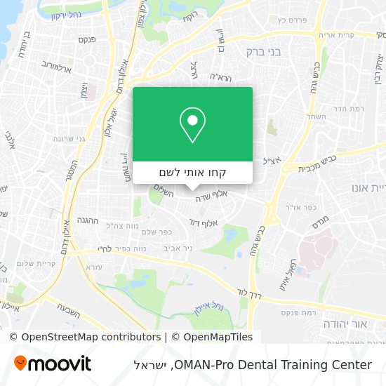 מפת OMAN-Pro Dental Training Center