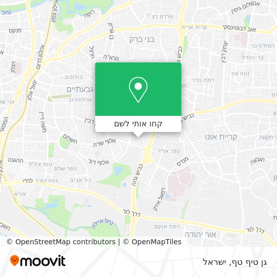 מפת גן טיף טף