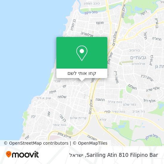 מפת Sariling Atin 810 Filipino Bar