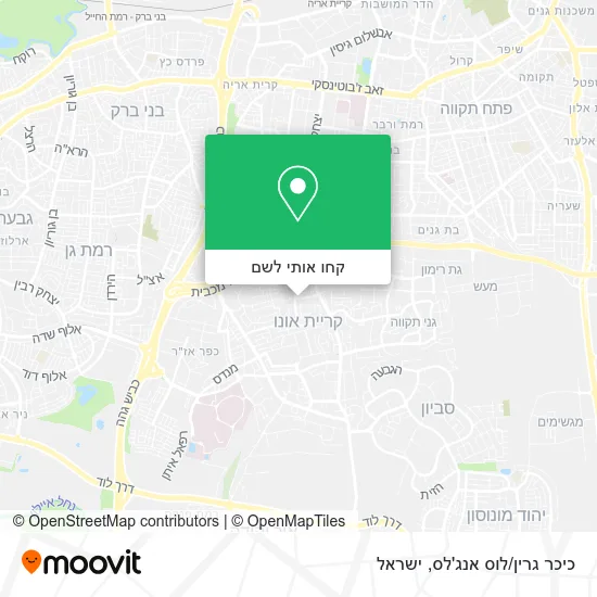 מפת כיכר גרין/לוס אנג'לס