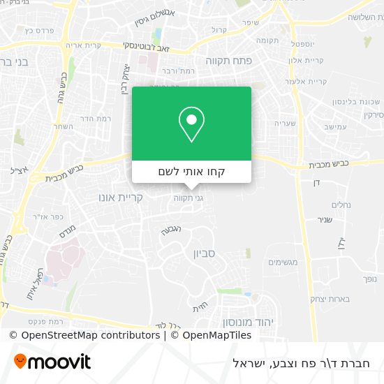 מפת חברת ד\ר פח וצבע