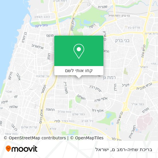 מפת בריכת שחיה-רמב ם
