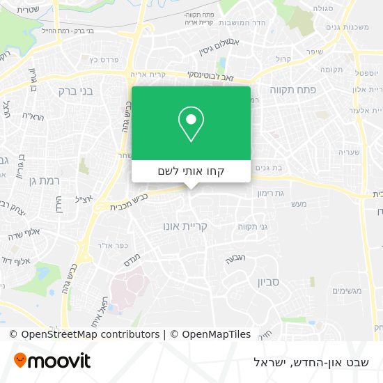 מפת שבט און-החדש