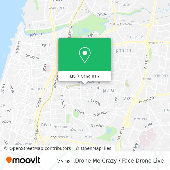 מפת Drone Me Crazy / Face Drone Live