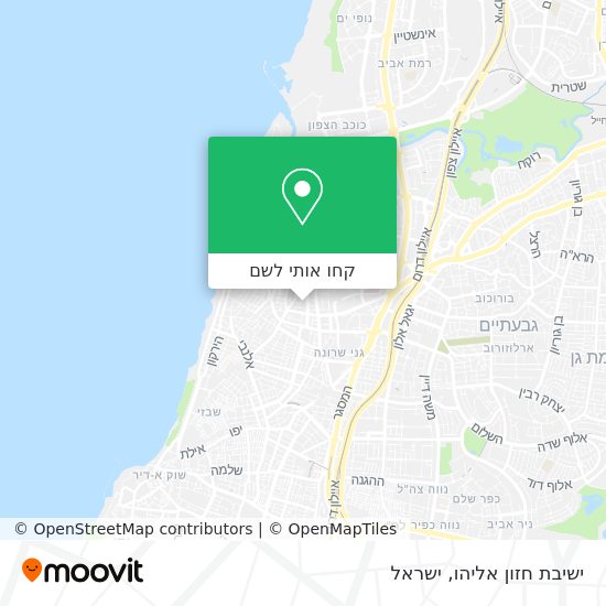 מפת ישיבת חזון אליהו