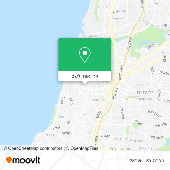 מפת כפרה מיו
