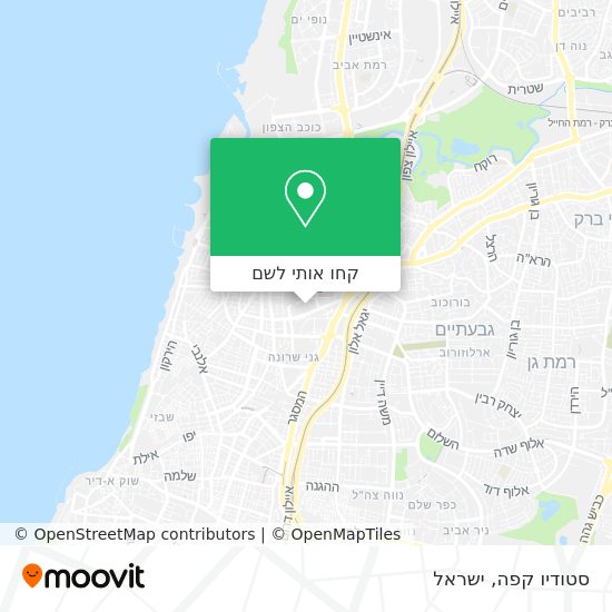 מפת סטודיו קפה