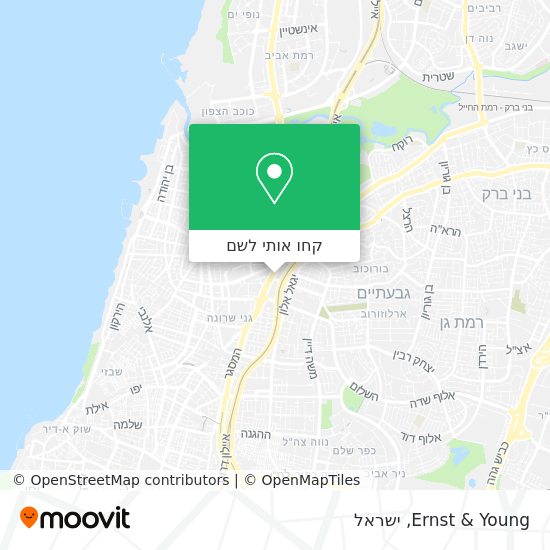 מפת Ernst & Young