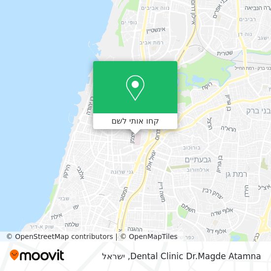 מפת Dental Clinic Dr.Magde Atamna