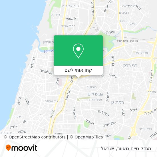 מפת מגדל טיים טאוור