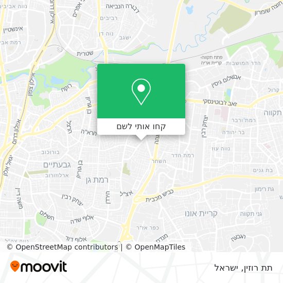 מפת תת רוזין