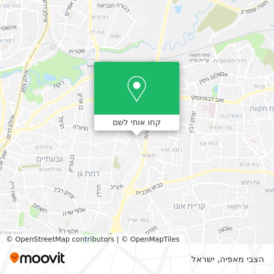 מפת הצבי מאפיה