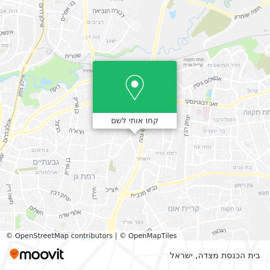 מפת בית הכנסת מצדה