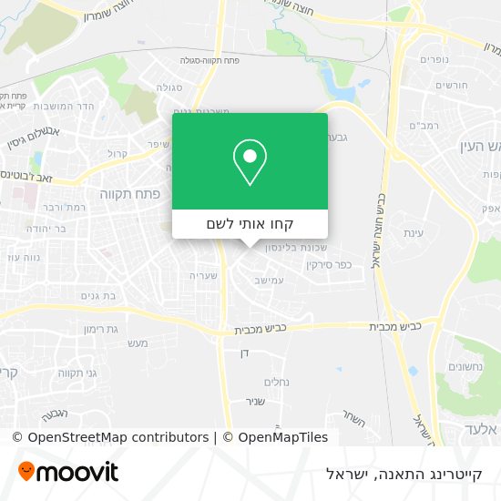 מפת קייטרינג התאנה