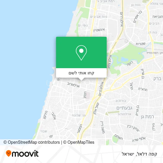 מפת קפה דלאל