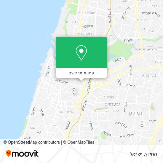 מפת החלוץ