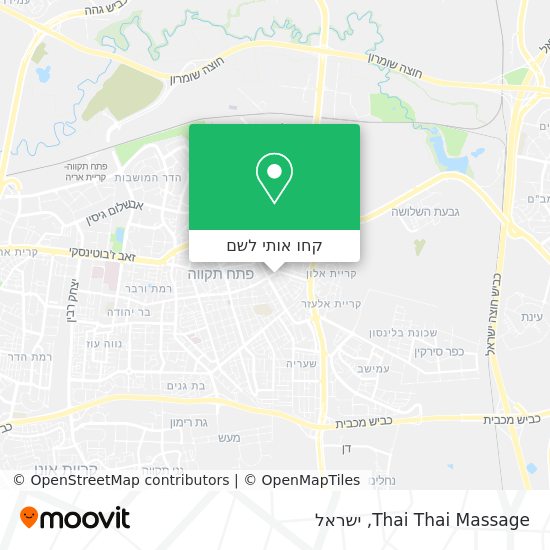 מפת Thai Thai Massage