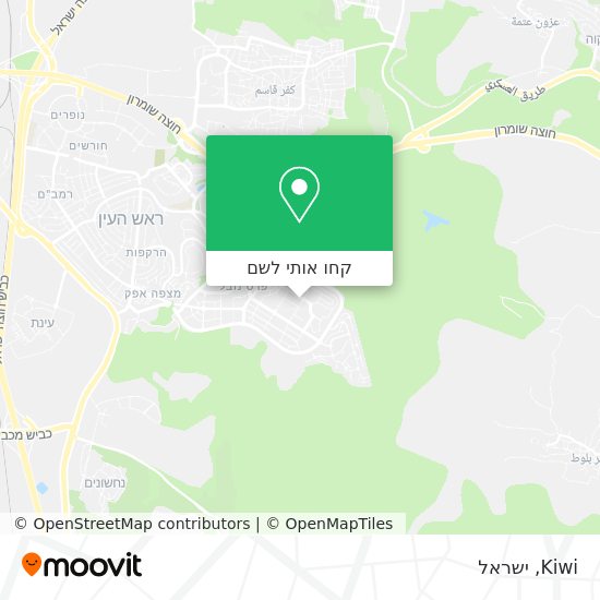 מפת Kiwi