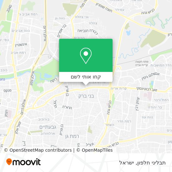 מפת תבליני חלפון