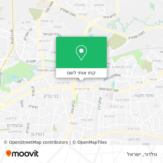 מפת טלדור