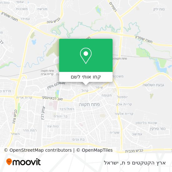 מפת ארץ הקטקטים פ ת