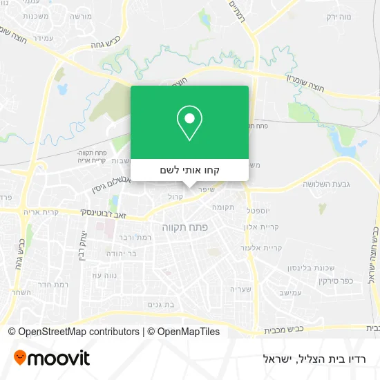 מפת רדיו בית הצליל