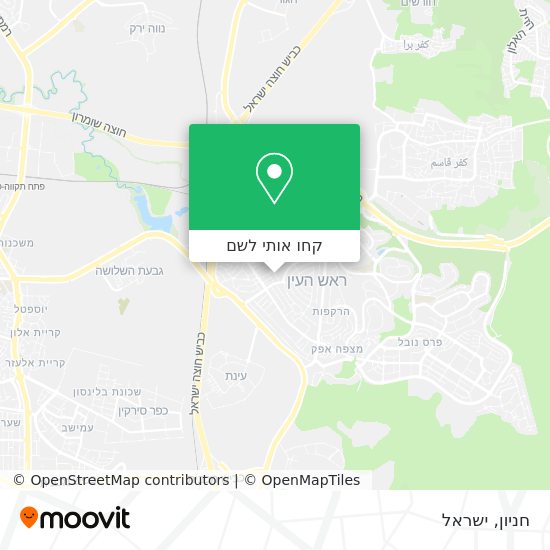 מפת חניון