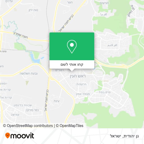 מפת גן יהודית