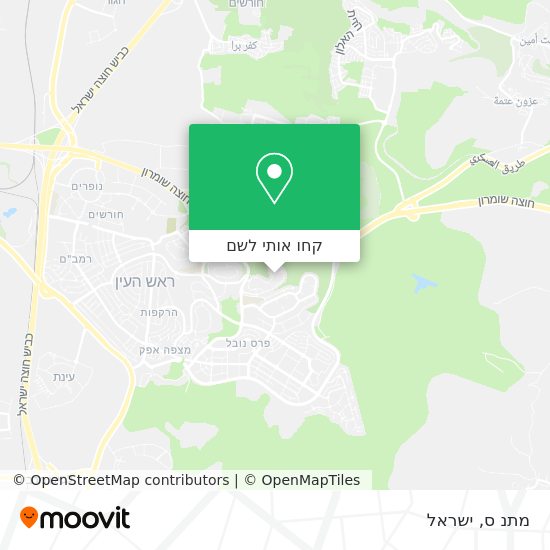 מפת מתנ ס