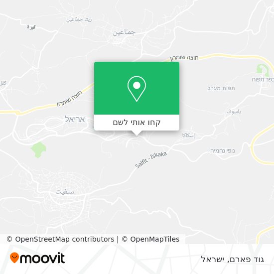 מפת גוד פארם