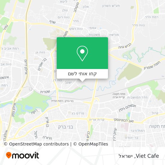 מפת Viet Cafe