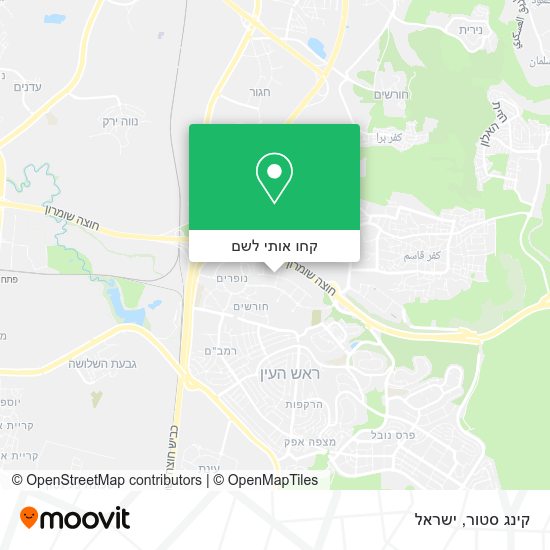 מפת קינג סטור