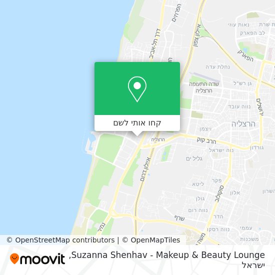 מפת Suzanna Shenhav - Makeup & Beauty Lounge