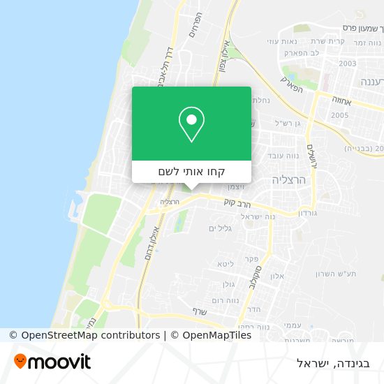 מפת בגינדה