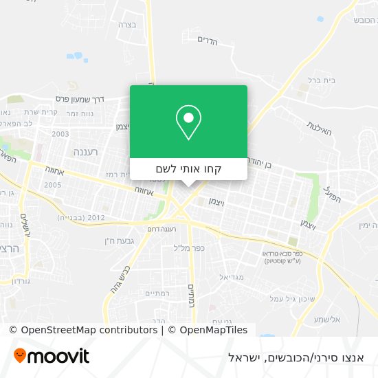 מפת אנצו סירני/הכובשים
