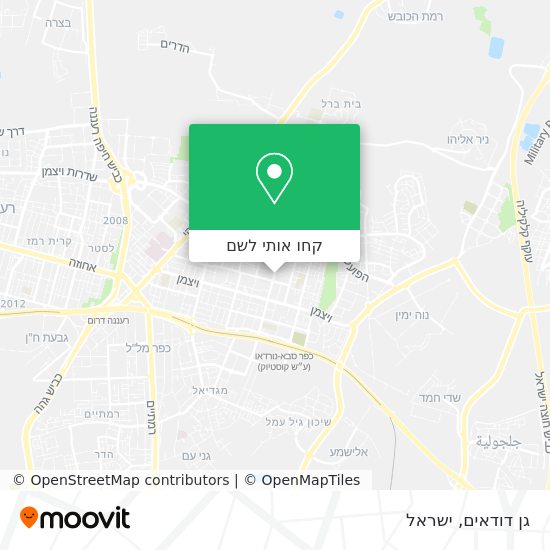 מפת גן דודאים