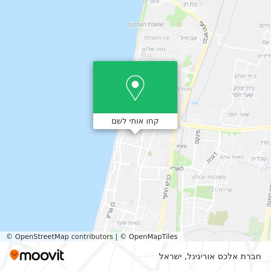 מפת חברת אלכס אוריגינל