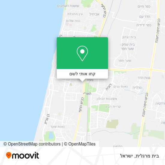 מפת בית מרגלית