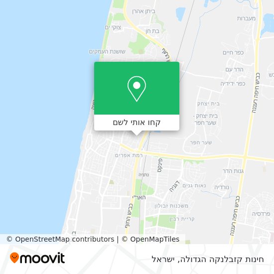 מפת חינות קזבלנקה הגדולה