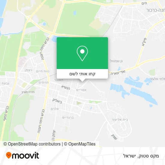 מפת מקס סטוק