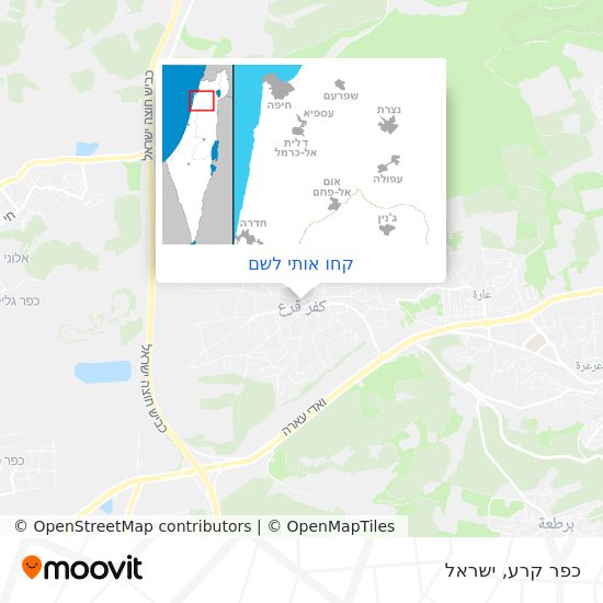 מפת כפר קרע