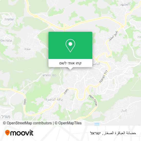 מפת حضانة العباقرة الصغار