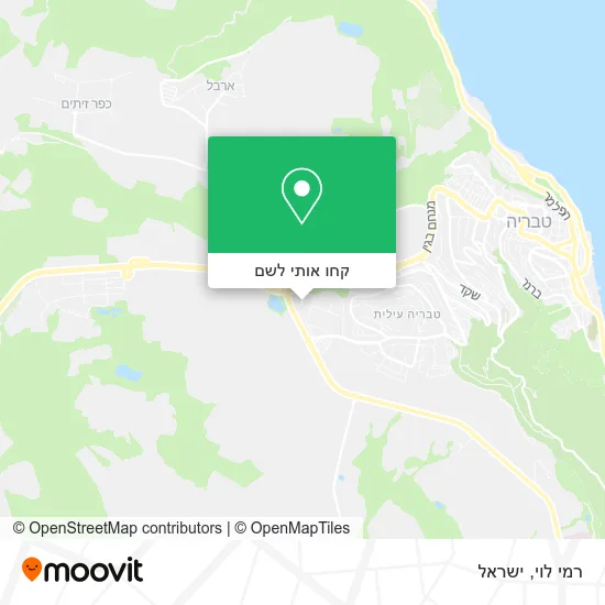 מפת רמי לוי
