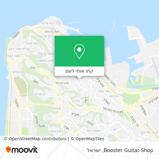 מפת Booster Guitar-Shop