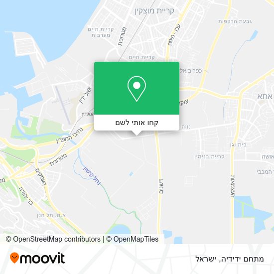 מפת מתחם ידידיה