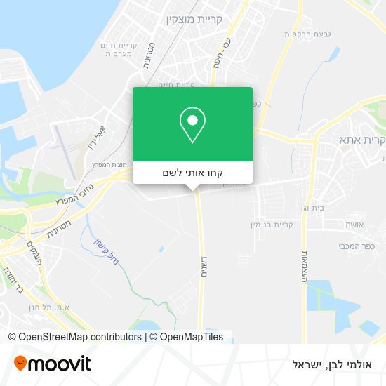 מפת אולמי לבן