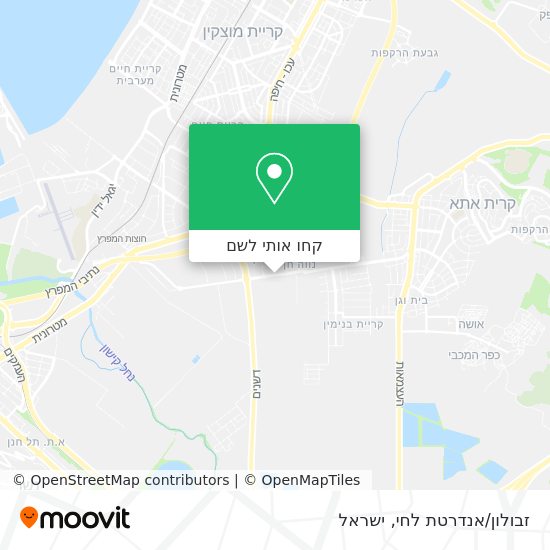 מפת זבולון/אנדרטת לחי