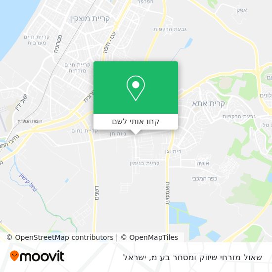 מפת שאול מזרחי שיווק ומסחר בע מ